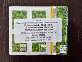 Briefmarken 100er Block 1.90 CHF