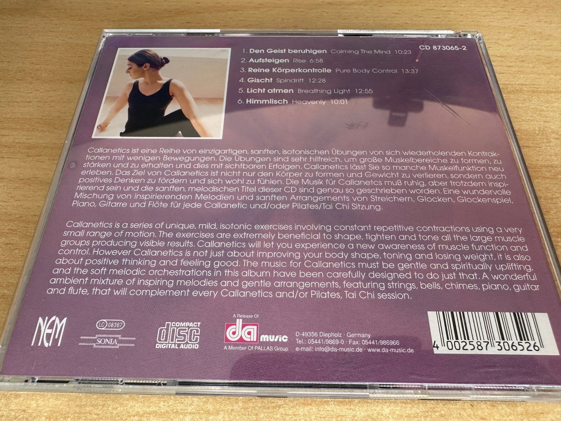 CD: I5 Peter Storr – Callanetics – Usato da Rikon im Tösstal venduto da Alpenmutz 1
