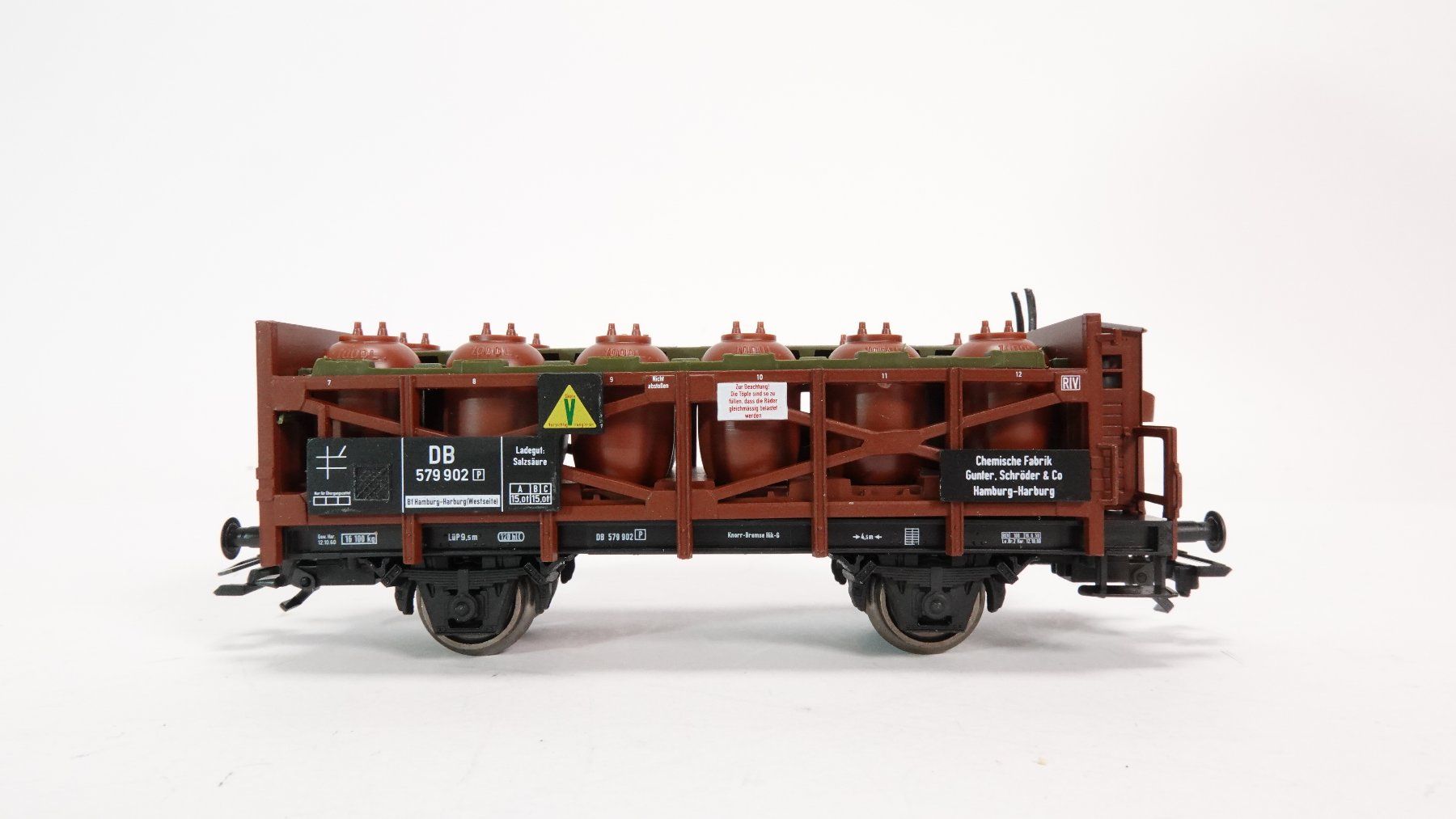 Piko Modellini di ferrovie: c1 Piko DB Säuretopfwagen 2) – Usato da Uetendorf venduto da tigermuegi 3