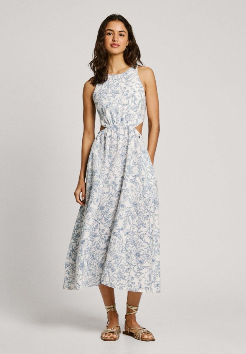 Pepe Jeans Vestiti: Pepe Jeans DONATELLA - Freizeitkleid - mousse white – Nuovo e nell'imballaggio originale da Zürich venduto da luxuryoutlet1 1