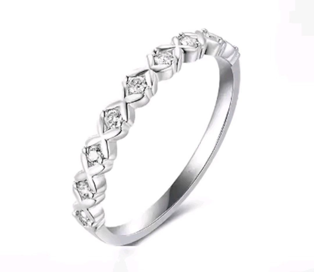 Ringe: Bague argent avec diamants de moissanite certifiés GRA – Neu und originalverpackt aus Reconvilier von Tsma67 4