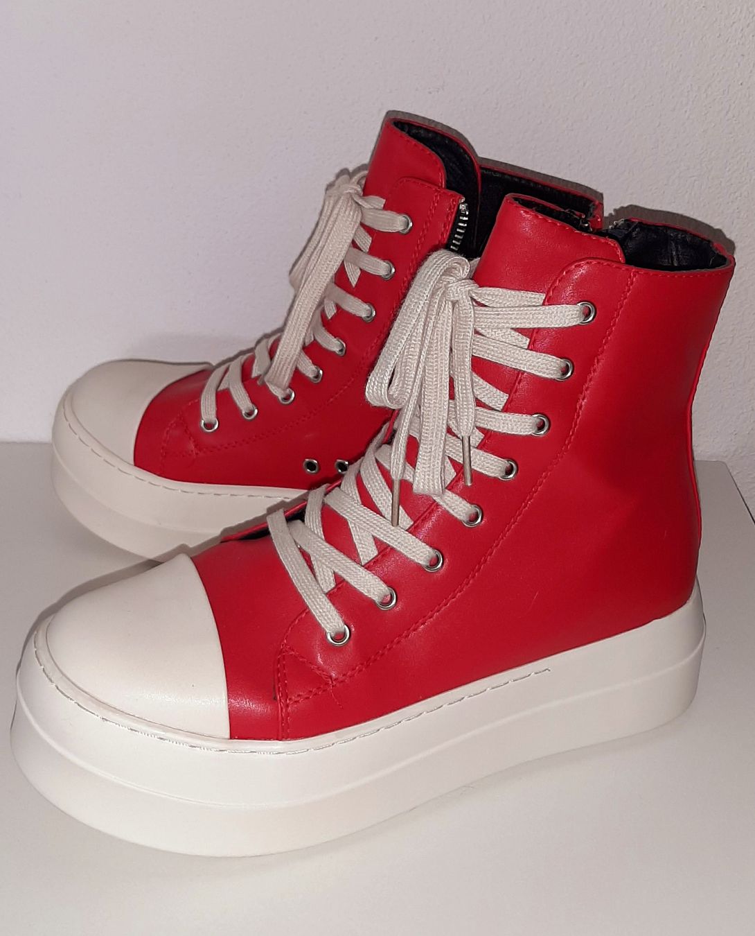Scarpe da donna: Rote  Plateau Sneaker Gr. 40 – Nuovo (secondo la descrizione) da Uster venduto da kgw78 2