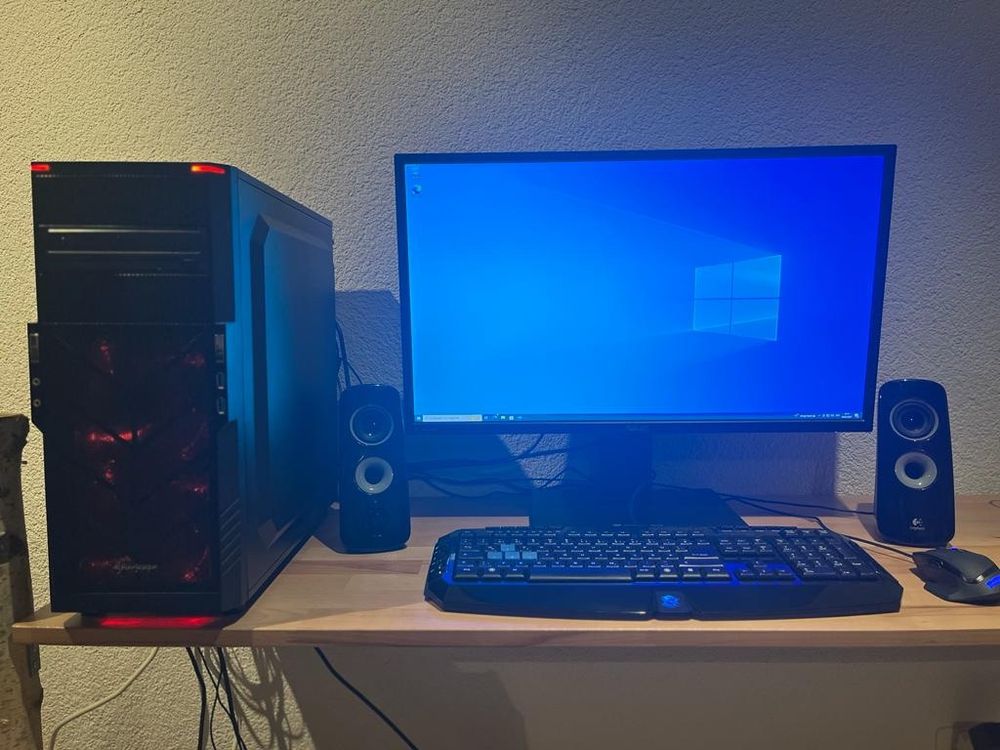 Vollständiger PC/Sharkoon Gaming PC/Windows 10 Kaufen auf Ricardo