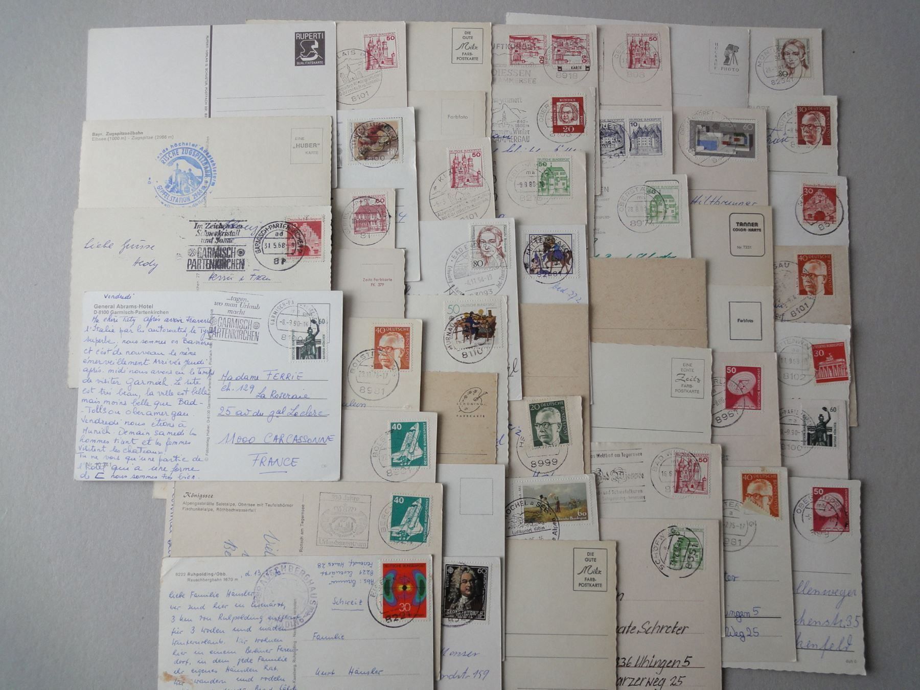 Cartoline postali: 48 Ansichtskarten - Bayern – Usato da Chur venduto da omonia 6