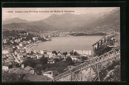 Lugano, Lugano colla Ferrovia funicolare