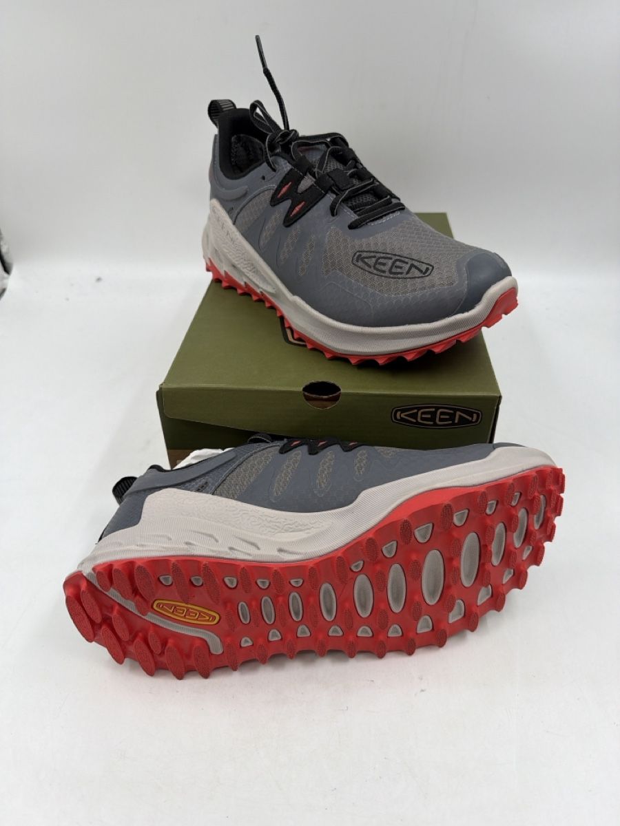 Keen Scarpe da uomo: Keen Zionic WP, Gr. 41, Grau/Rot, Neu mit Originalverpackung – Nuovo e nell'imballaggio originale da Sirnach venduto da Fkobi 2