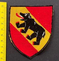 Bern Kantons Wappen, Aufnäher Stoffabzeichen vintage