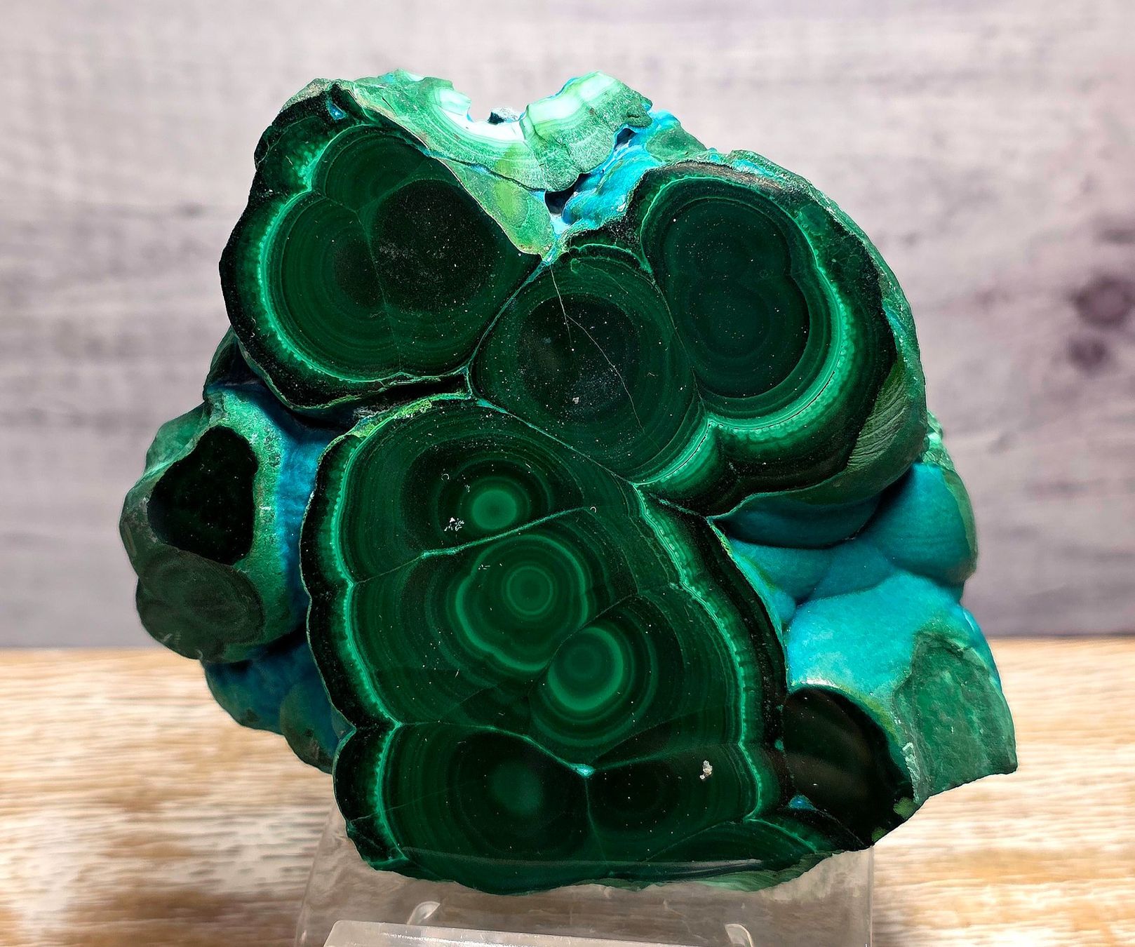Mineralien & Heilsteine: Top Malachit-Chrysokoll 400g – Neu und originalverpackt aus Matzingen von Shay_Crystalz