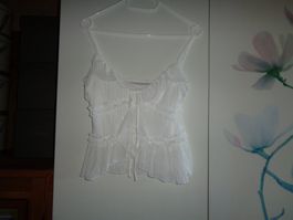 *** weisses Top *** / zum schnüren