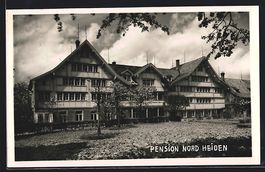 AK Heiden, Pension Nord-Heiden, 1947