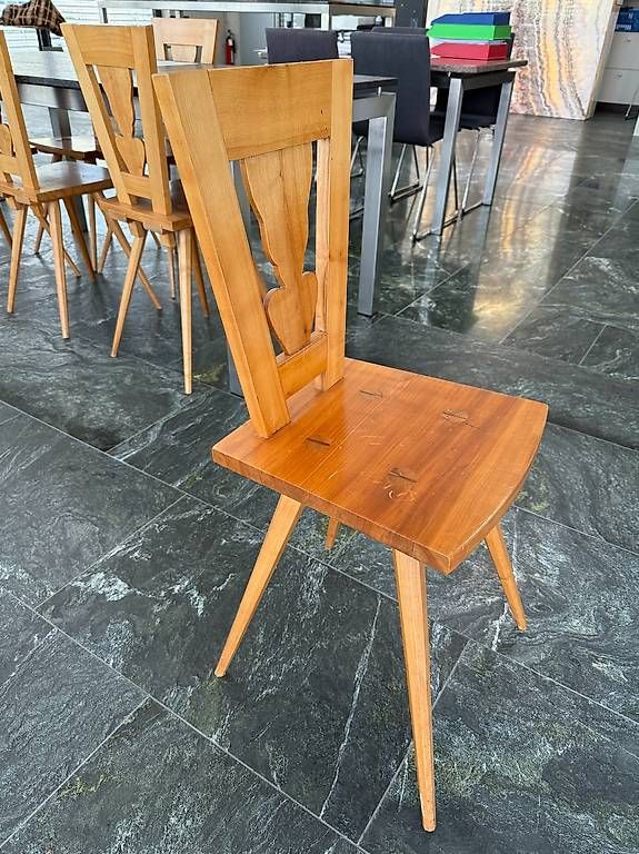 Sedie: 6x Stühle aus Kirschbaumholz – Usato da Ehrendingen venduto da lithofinag
