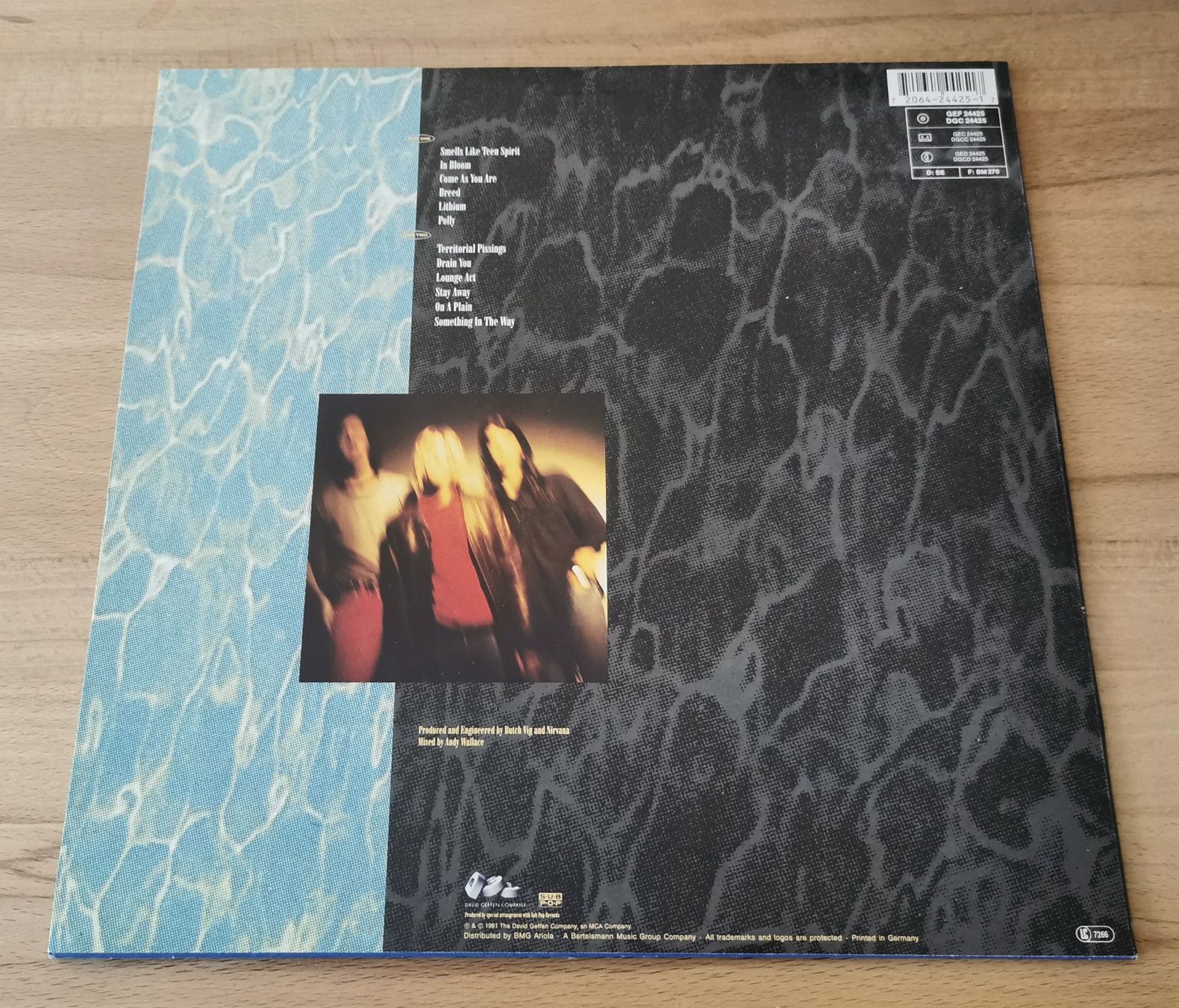 Dischi in vinile: NIRVANA: Nevermind LP Original 1st Press Europe TOP Copy!! – Usato da Münchwilen TG venduto da Swb 1