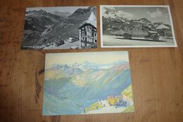 AK, Klausenpasshöhe, Fotos, Alpenpost, Autos, Oldtimer