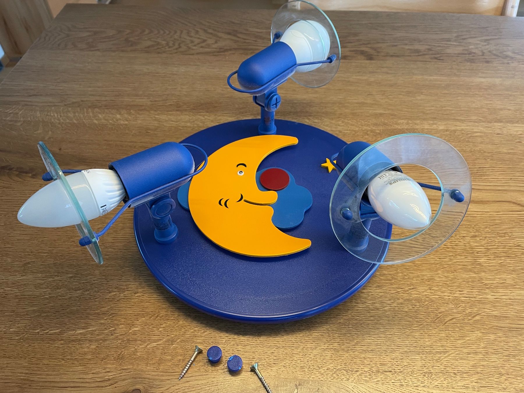 Kronleuchter & Deckenlampen: Kinderzimmer-Lampe – Gebraucht aus Appenzell von Farbstift12