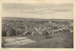 Schaffhausen SH AK Flugaufnahme  1934  sehr gut erhalten