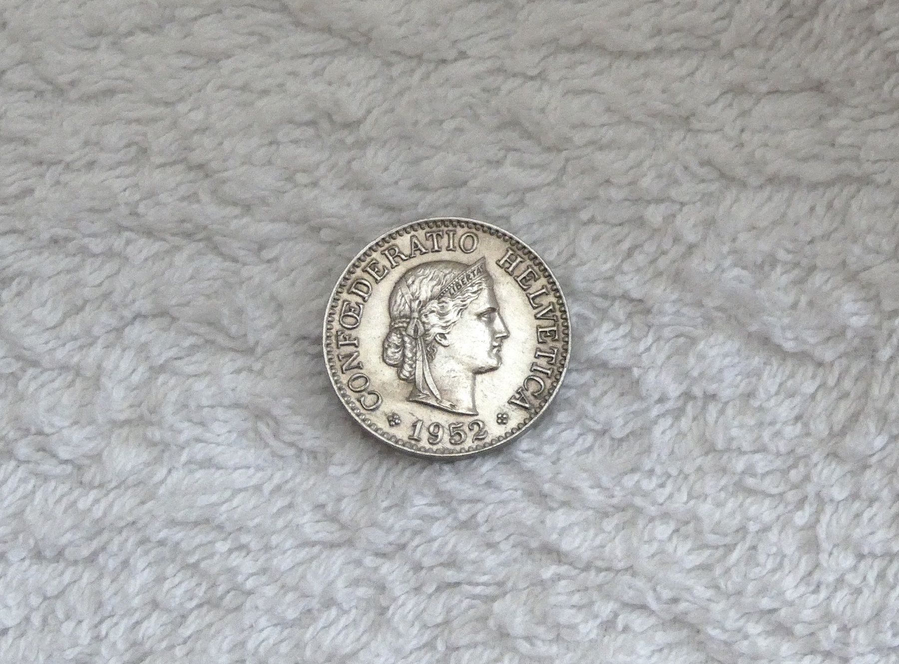 Tutti le monete: 10 centimes/rappen 1952 – Usato da Nyon venduto da Ilmi09