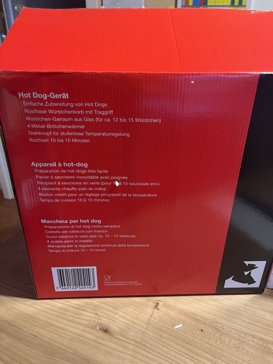 Küchengeräte: Ovp 4 er Hot Dog Gerät – Neu (gemäss Beschreibung) aus Dittingen von Reh77 1