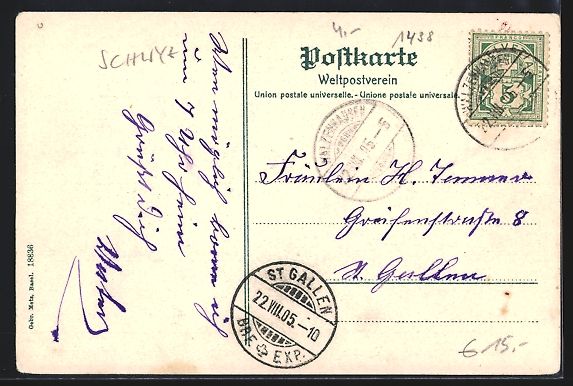 Cartoline postali: Pass Stoss, Schlachtkapelle am Stoss, De – Usato da Berlin venduto da bartko-reher 1