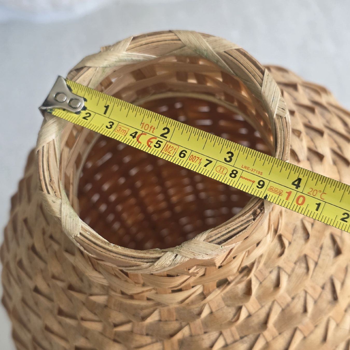 Vasi & Recipienti: Vase Korb Flasche geflochten – Usato da Rheinsulz venduto da Gilea 6