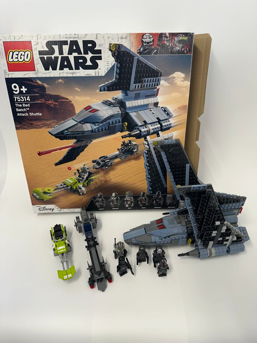 Lego Baukästen: LEGO Star Wars 75314 Bad Batch Shuttle Anleitung – Gebraucht aus Dübendorf von TrimTrend