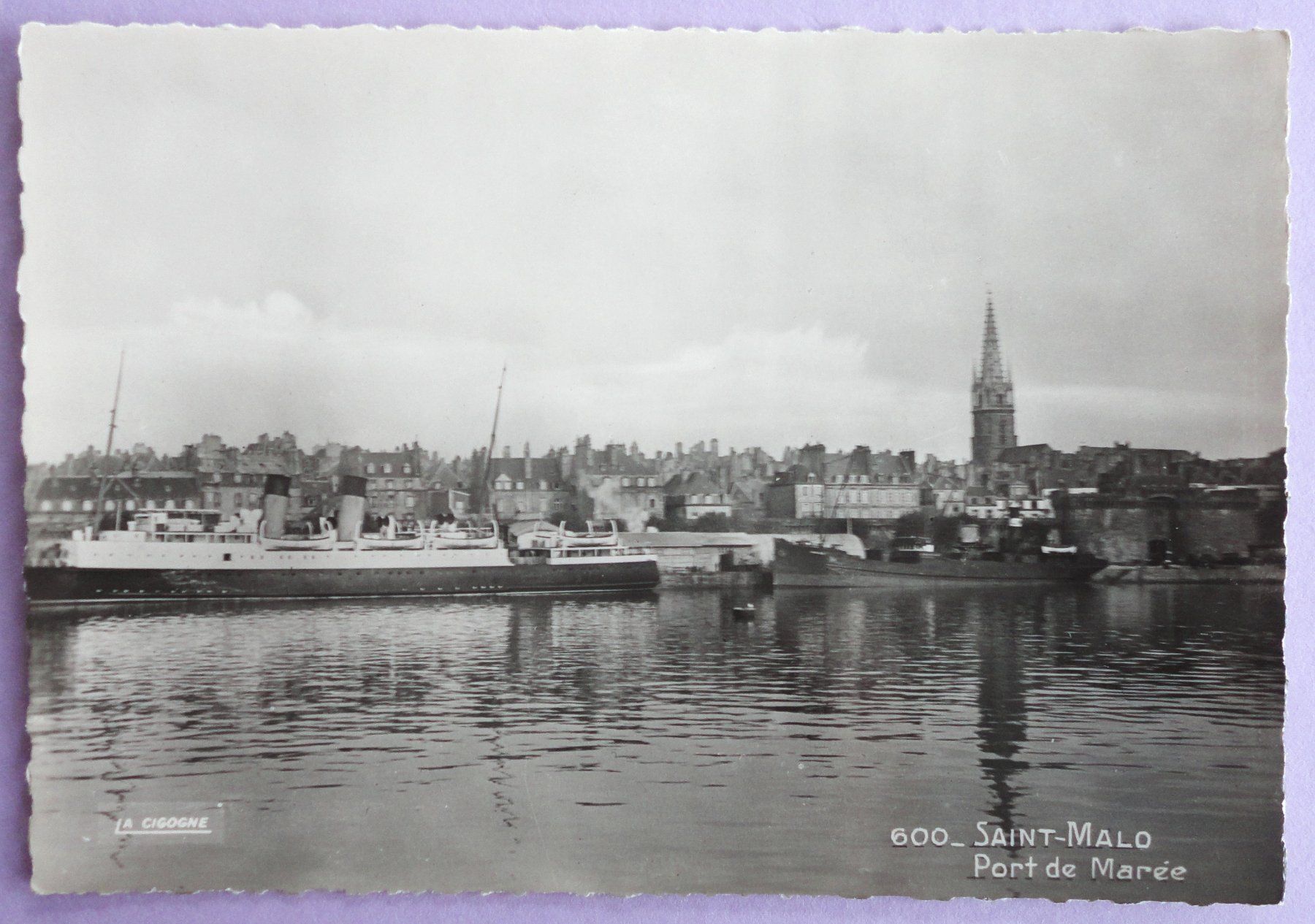 Ansichtskarten: Saint-Malo, Port de Marée – Gebraucht aus Fétigny von Billy2miny