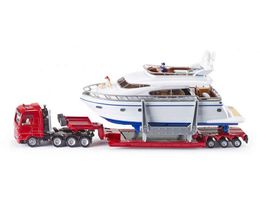 Camion surbaissé avec Yacht Siku 1:87