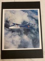 Print einer De Havilland DH-115 der Schweizer Luftwaffe
