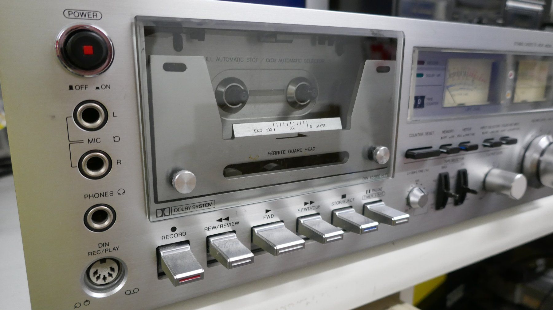 Aiwa Registratori: Aiwa Kassettendeck AD-6550 – Usato da Wenslingen venduto da FairlightCMI 5