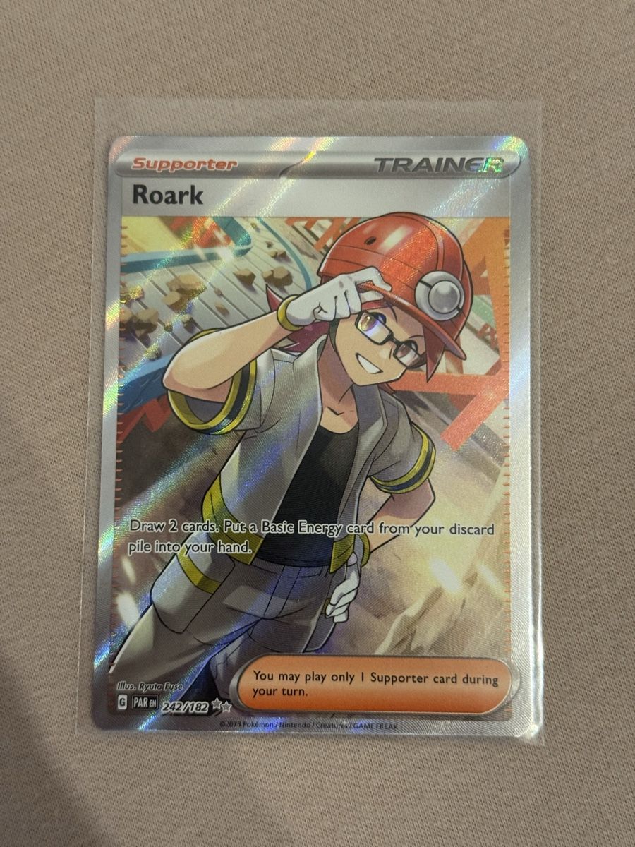 Pokémon Carte collezionabili: Pokémon Roark 242/182 Paradox Rift – Nuovo (secondo la descrizione) da St. Gallen venduto da Xbylucas
