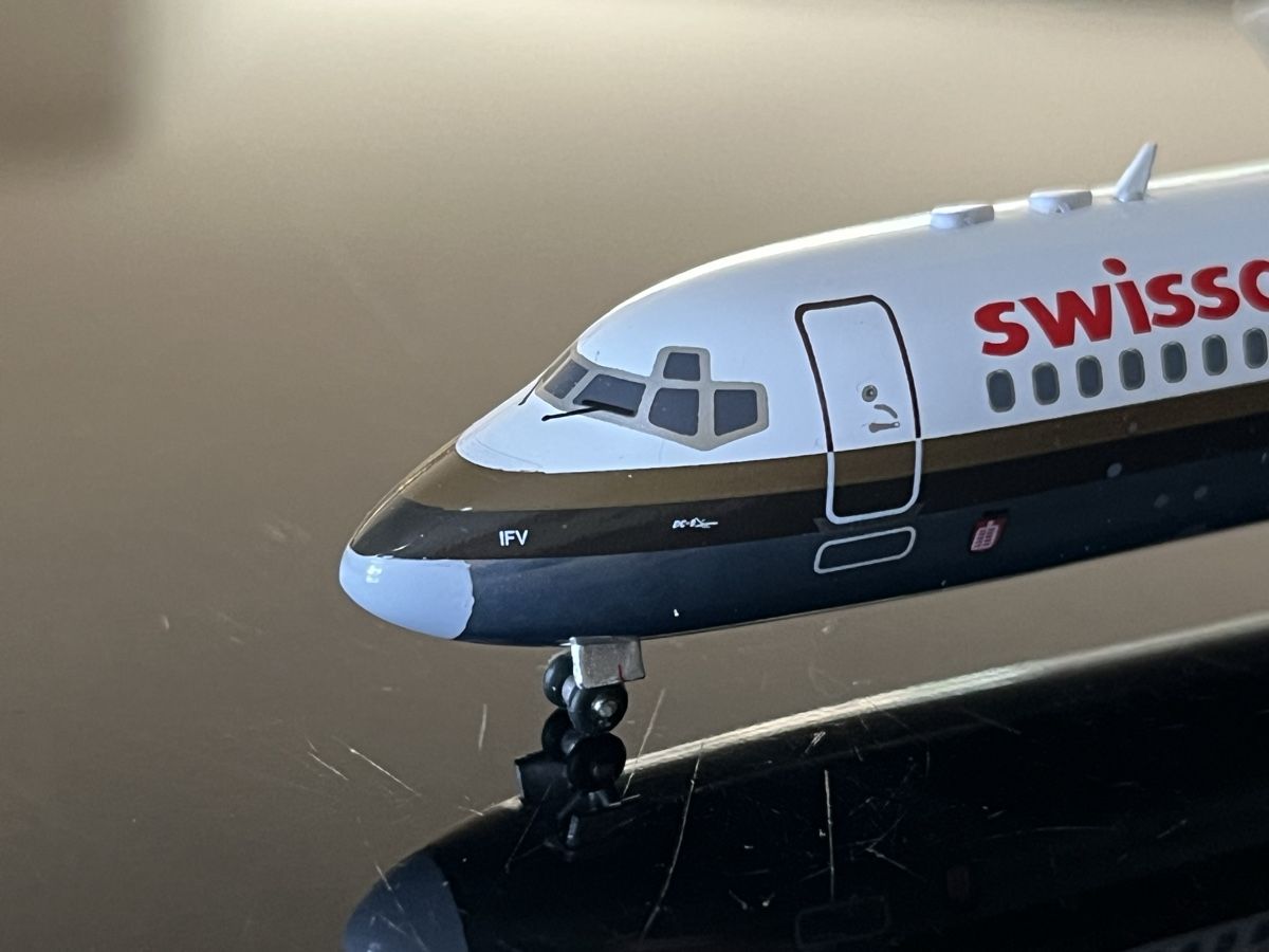 Swissair Kit di modellismo & Modellini statici: DC-9-32. SWISSAIR. Inflight 200 – Nuovo (secondo la descrizione) da Rombach venduto da wal_xxr7 3