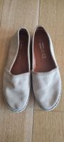 5th Avenue Damen Espadrilles beige Leder Grösse 38