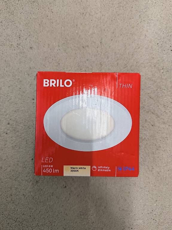 Lampadari & plafoniere: Brilo Deckenspot LED extra dünn – Usato da Basel venduto da sca2014