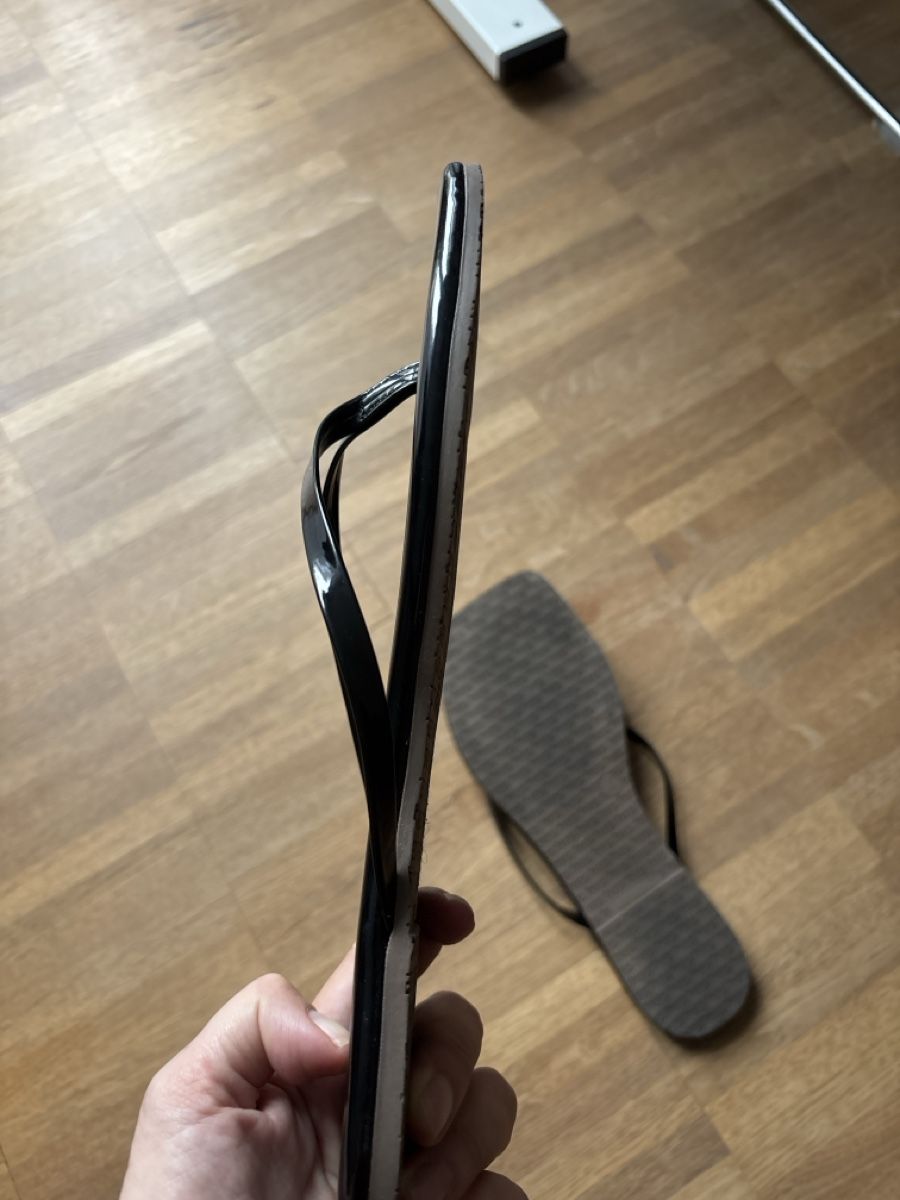 Damenschuhe: Tkees flip flop black - new - – Neu (gemäss Beschreibung) aus Basel von Bronzing 2