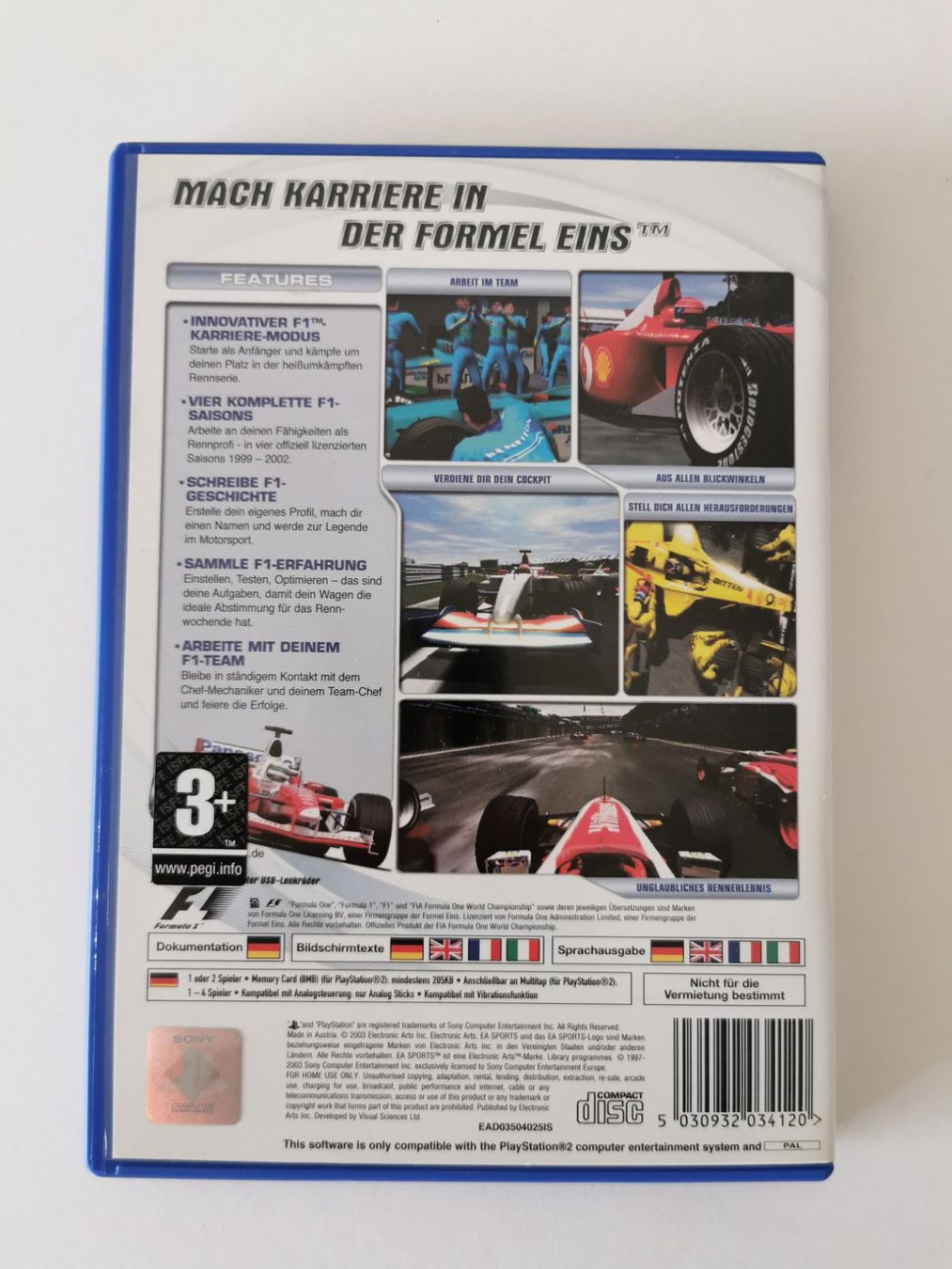 Giochi: Ps 2 - F1 Career Challenge – Usato da Lenzburg venduto da eyworld 2
