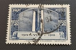 Frankreich 1936 briefmarke