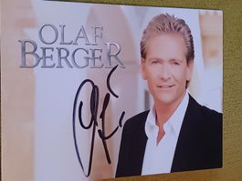 Olaf Berger - handsignierte AK