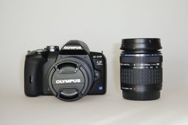 Olympus E-510 Kit 2 Objektive Digitale Systemkamera Top