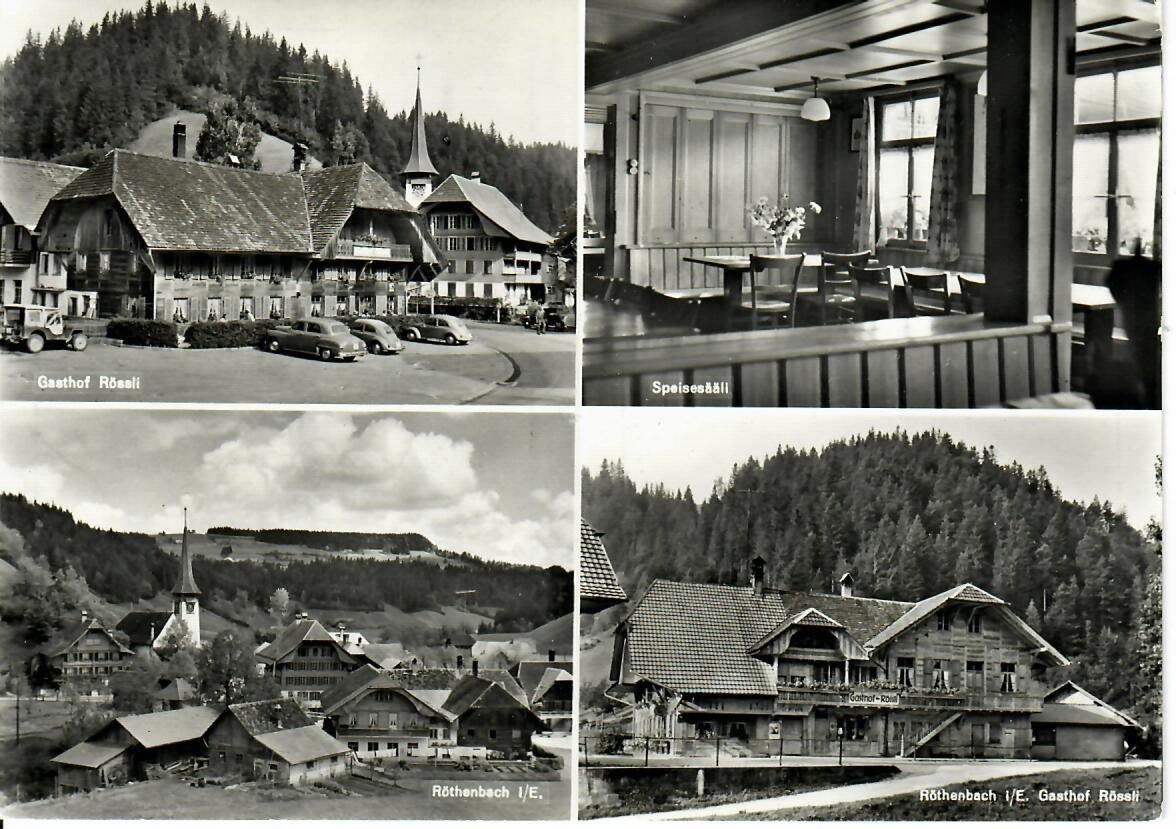 Cartoline postali: Röthenbach - Oberemmental – Usato da Hochdorf venduto da Ziegel-16