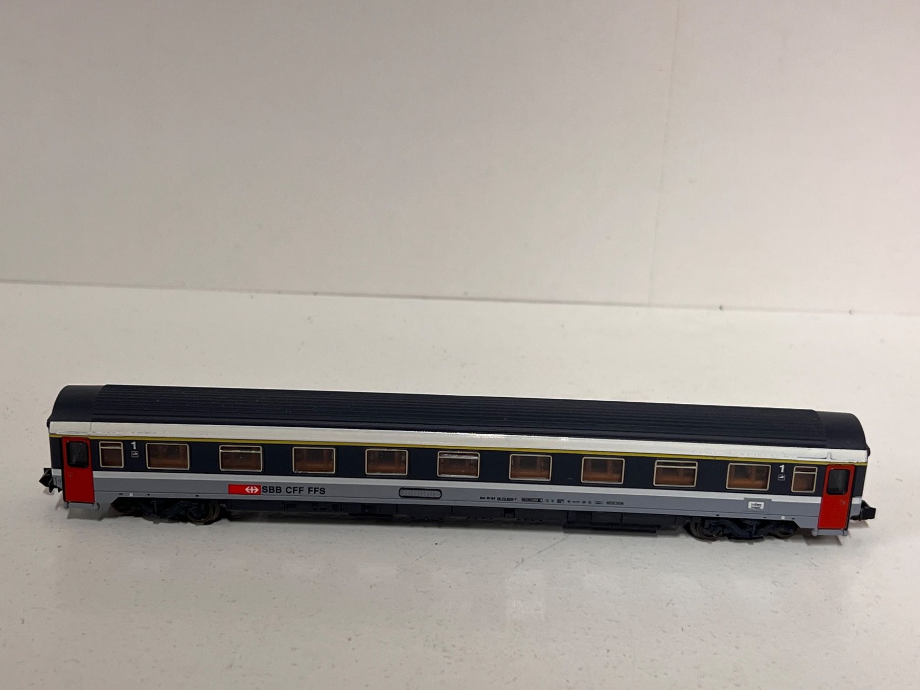Roco Modellini di ferrovie: Spur N Roco SBB 1.Kl – Usato da Geroldswil venduto da TopTrain54 4