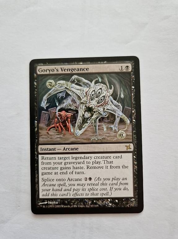 Carte collezionabili: Magic the Gathering Goryo's Vegeance – Usato da Sennhof venduto da Thorgal77