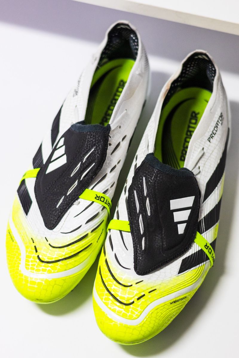 Adidas Scarpe da uomo: Adidas Predator Elite LL FG White/Yellow Taille 48 – Nuovo (secondo la descrizione) da Bretonnières venduto da Malv04