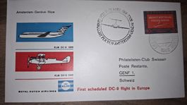 KLM Amsterdam - Geneve 25.04.1966