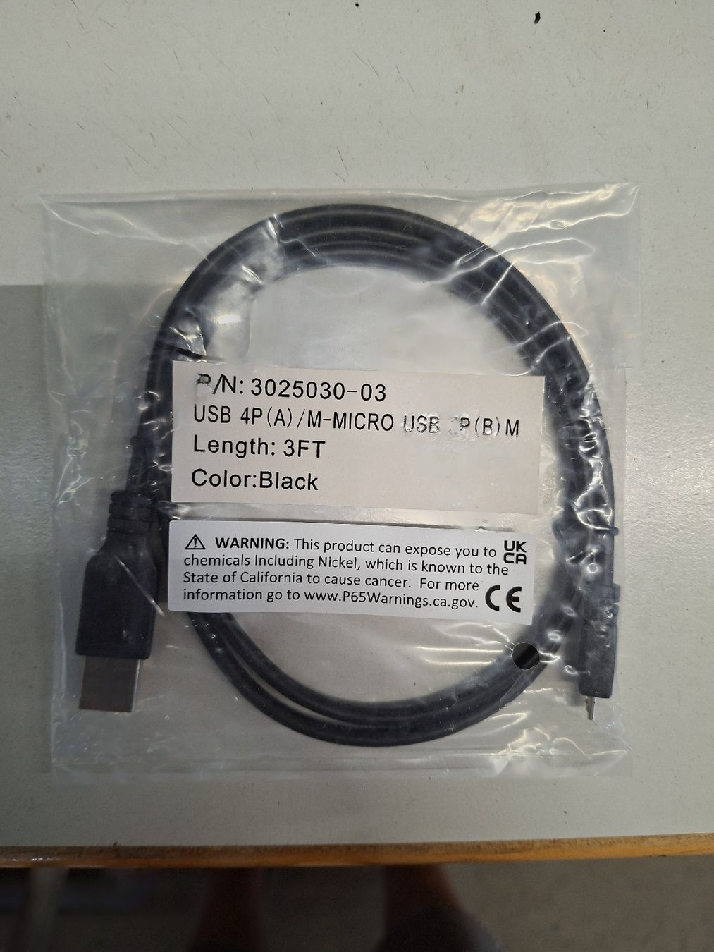 Kabel: USB Kabel 4P/M-Micro USB 5P  Neu – Neu und originalverpackt aus Oberhasli von Cortina