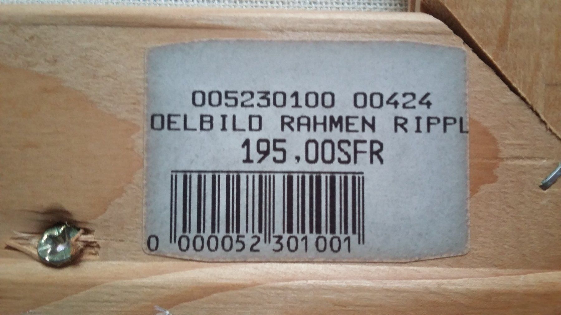 Gemälde: Oel- Gemälde Vase / Krug mit Früchten – Gebraucht aus Dulliken von Classiclerch4657 2