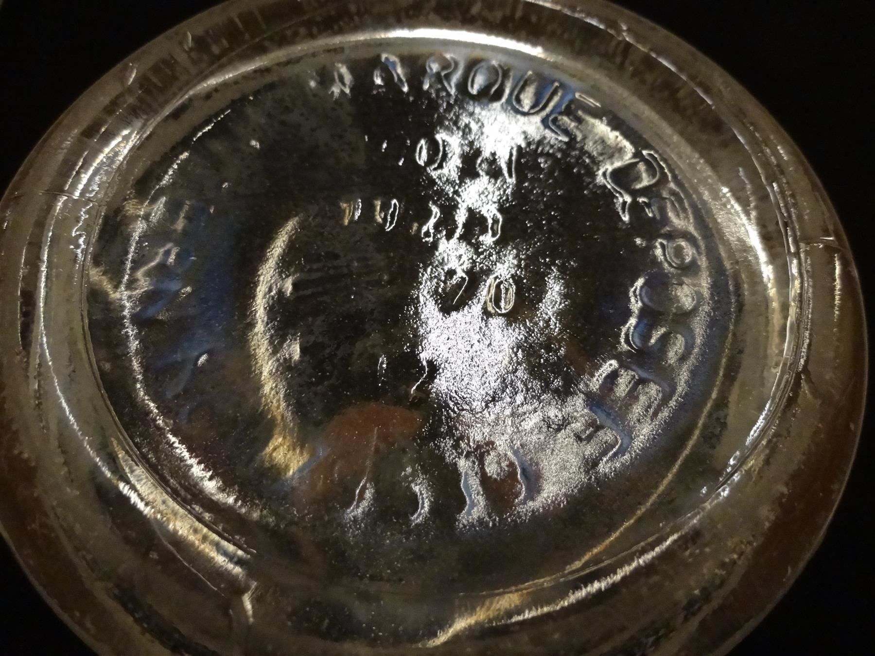Bicchieri, Caraffe & Bottiglie: alte Flasche SINALCO 1970 BÜLACH – Usato da Kerzers venduto da Flaschenposten 8