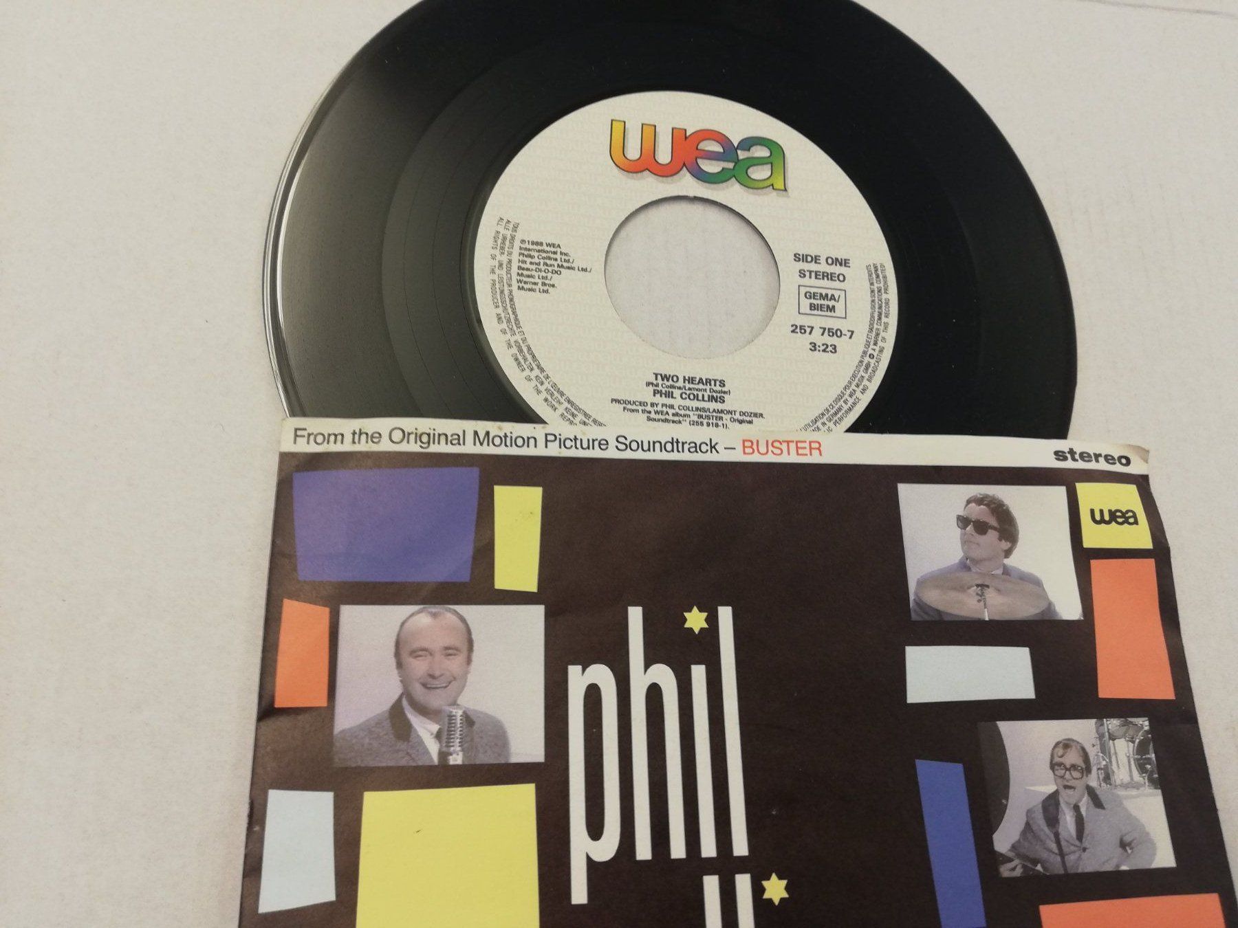 Dischi in vinile: PHIL COLLINS - TWO HEARTS (SINGLE 7") – Usato da Bern venduto da Vinylsound.ch 2