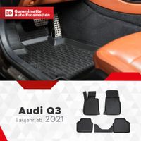 3D Audi Q3 Fussmatten ab 2021
