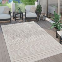 Wohnzimmer Balkon Teppich NEU 3D Effekt Boho Ethno 200x290