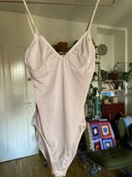 Body American Apparel lingerie rayé rose pâle