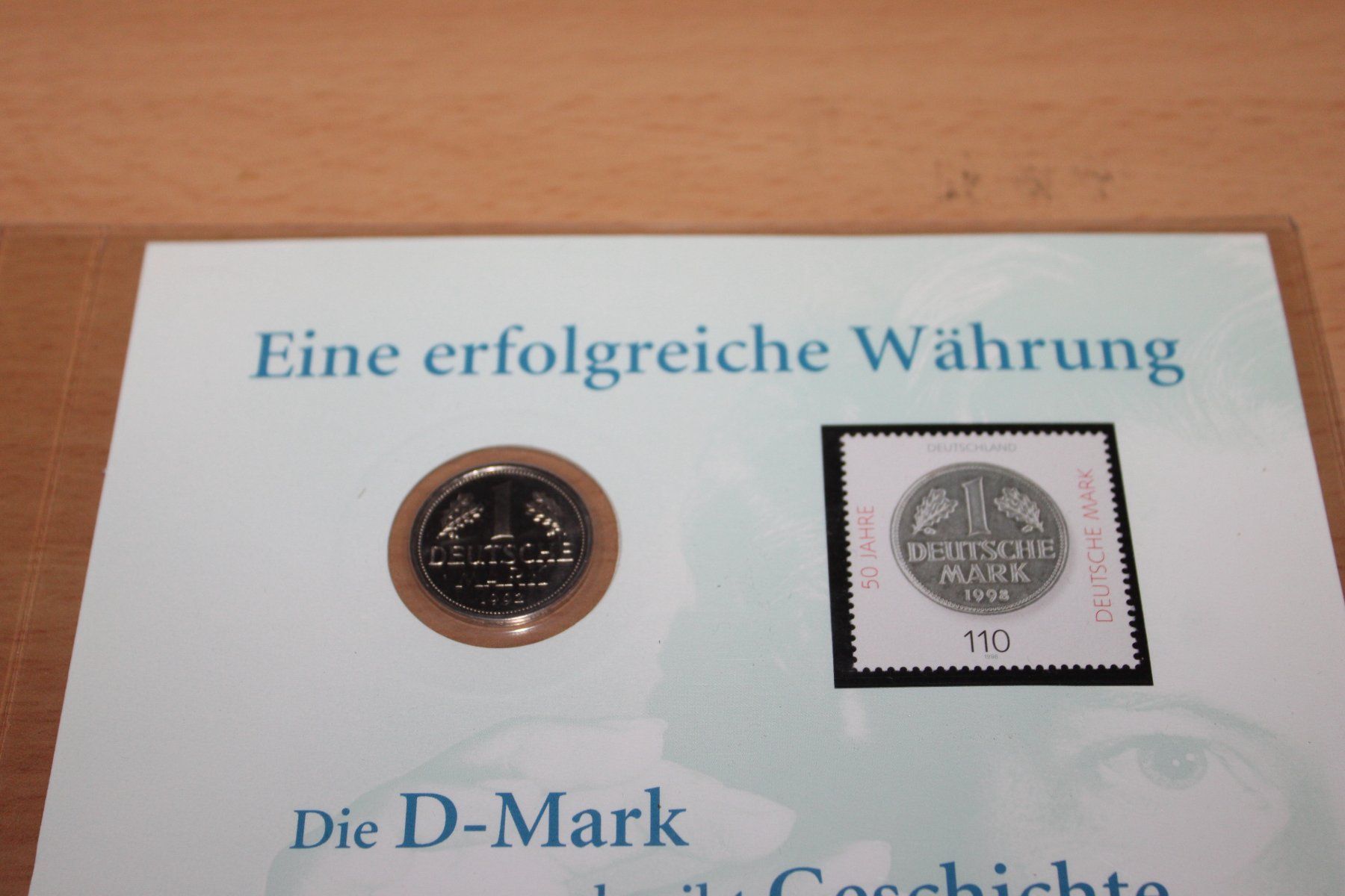 Toutes les monnaies: BRD - Numisblatt Sonderblatt Die D-Mark – Neuf (Voir description) à Kaden par Buchantiquariat 1